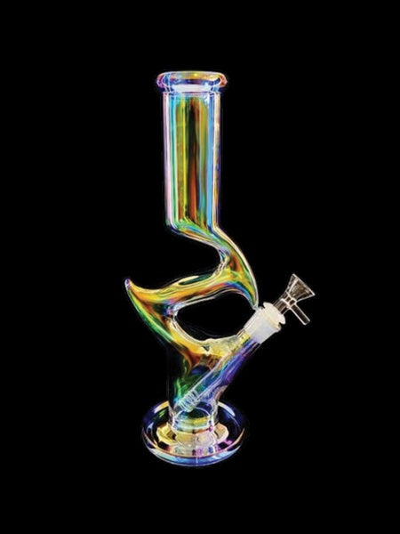 Electroplated Zig Zag Style Water Pipe