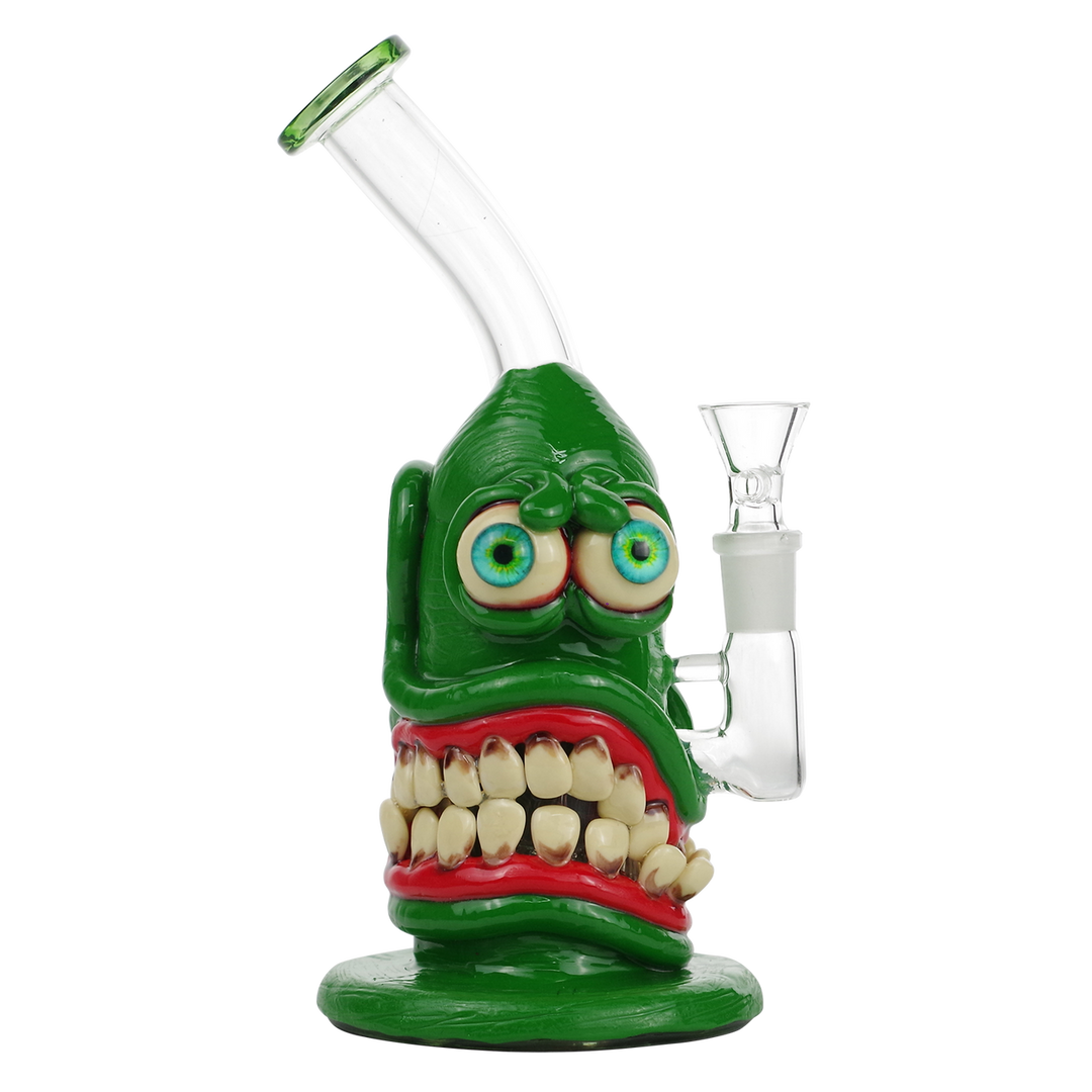 8" Water Pipe Clay Monster Design KQ-175