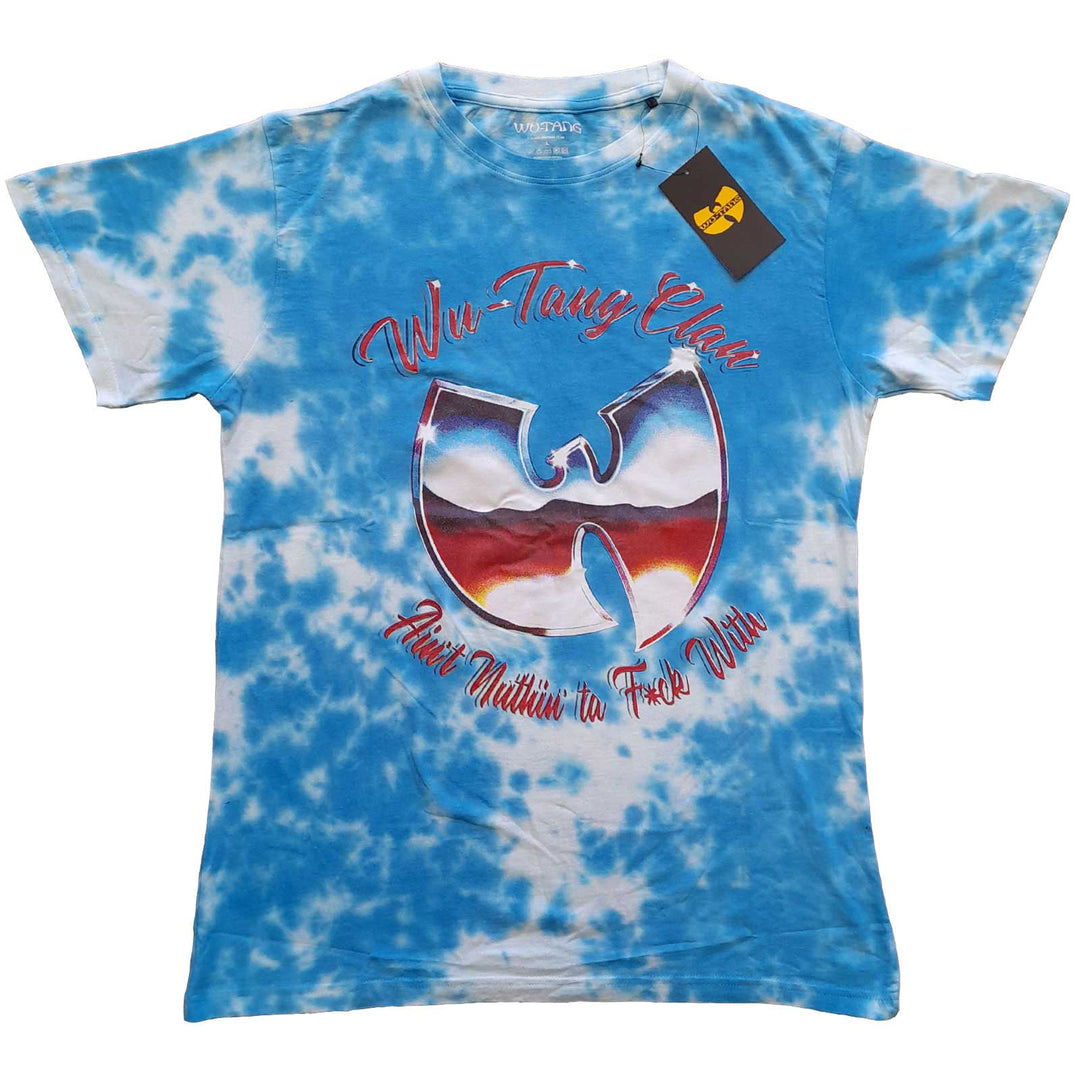 Wu-Tang Clan Blue Tie Dye T-Shirt (RO)