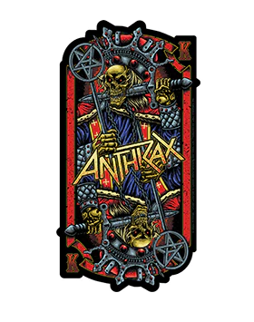 C&D - Anthrax Evil Kings Sticker