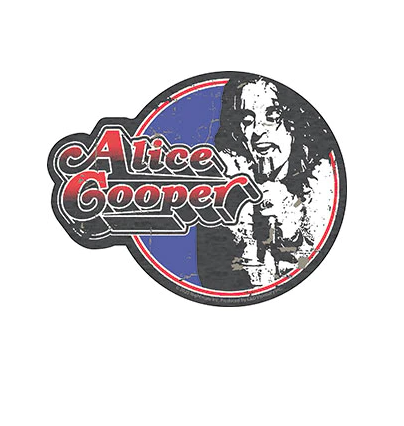 C&D - Alice Cooper Circle Sticker