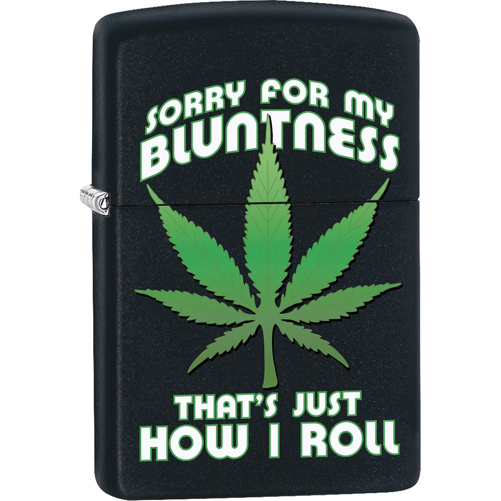Marijuana Bluntness Zippo Lighter - z1025
