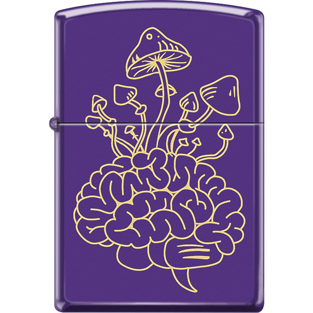Mushroom Brain Zippo Lighter - z3008