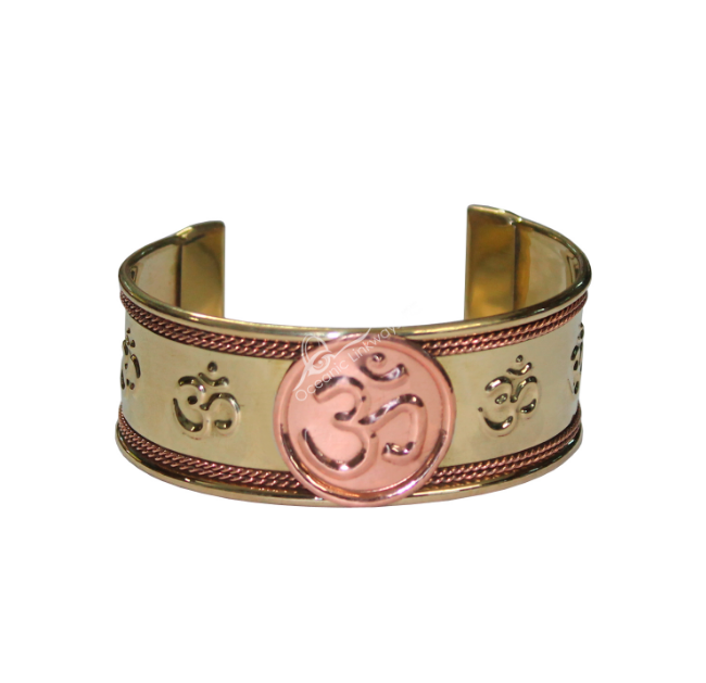 Oceanic - Brass & Copper OM Cuff Bracelet