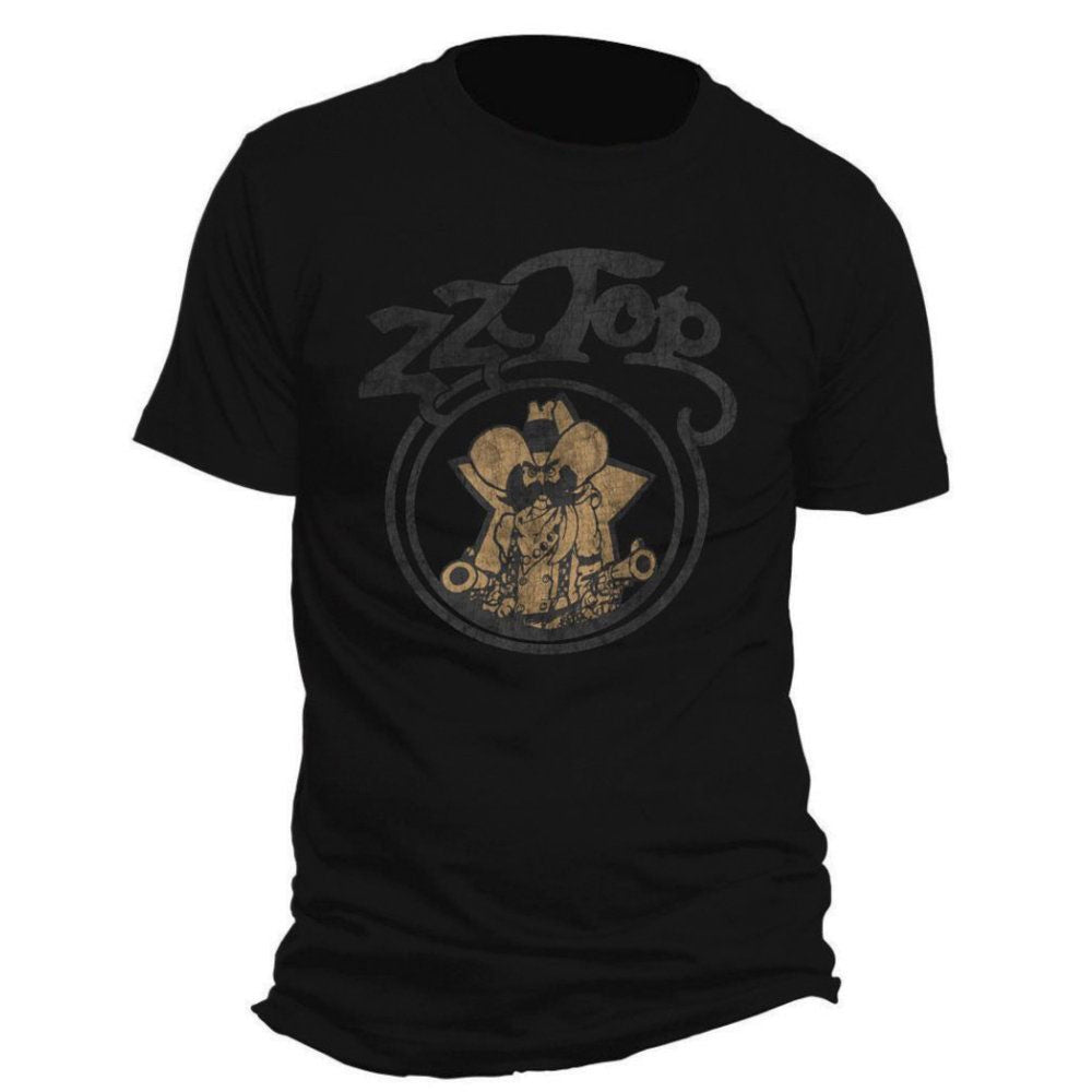 Rock Off - ZZ Top 'Outlaw Village' Unisex T-Shirt