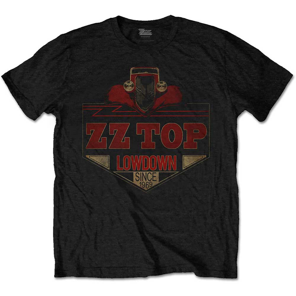 ZZ TOP UNISEX T-SHIRT: LOWDOWN