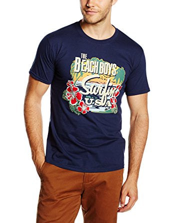 The Beach Boys Surfin USA Tropical T-Shirt