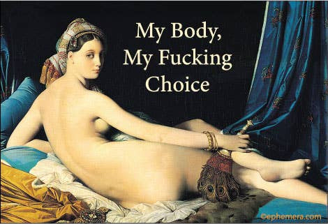 My Body My Fucking Choice Magnet