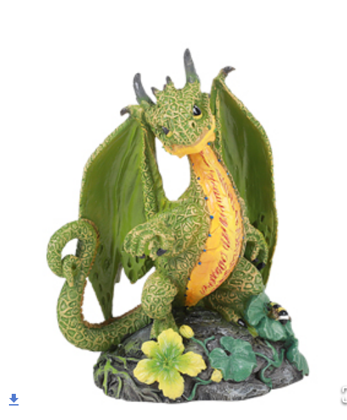 Pacific - Cantaloupe Dragon Statue