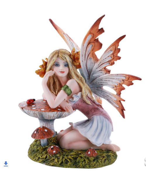 Pacific - Toadstool Fairy Statue