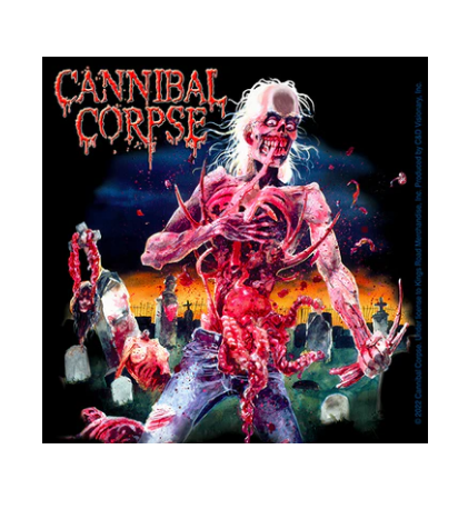 C&D - Cannibal Corpse Eaten Sticker