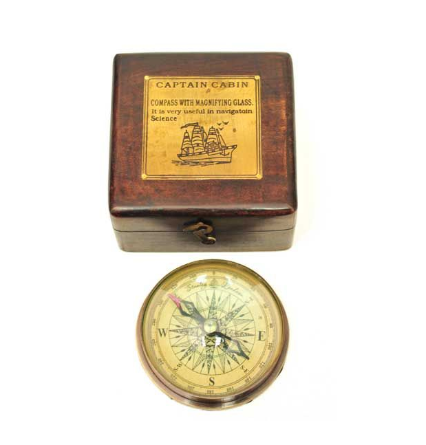 RExpo - Compass Lense w/Antique Box