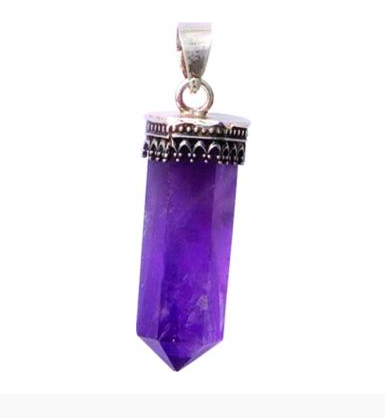 Benjamin - Amethyst Point w/Filigree Pendant