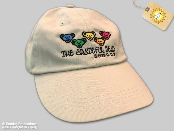 Sundog - The Grateful Dead Embroidered Five Bears Dad Hat