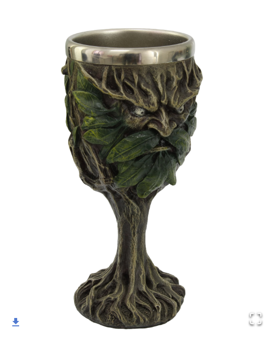 Pacific - Green Man Goblet 10296