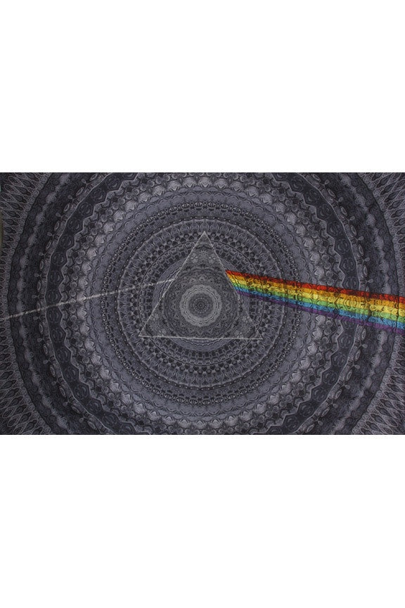 Pink Floyd Dark Side Black Shadows Mini Tapestry