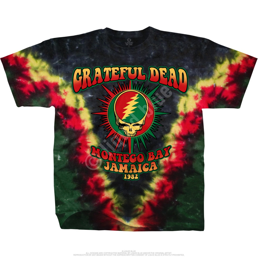 Grateful Dead Montego Bay Tie Dye T-Shirt