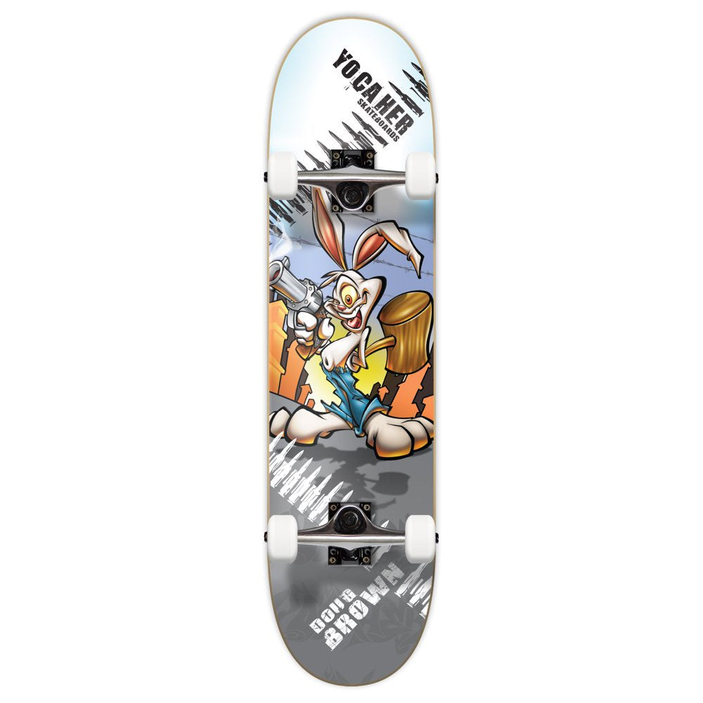 Graphic Complete Skateboard 7.75" - Radical Rabbit