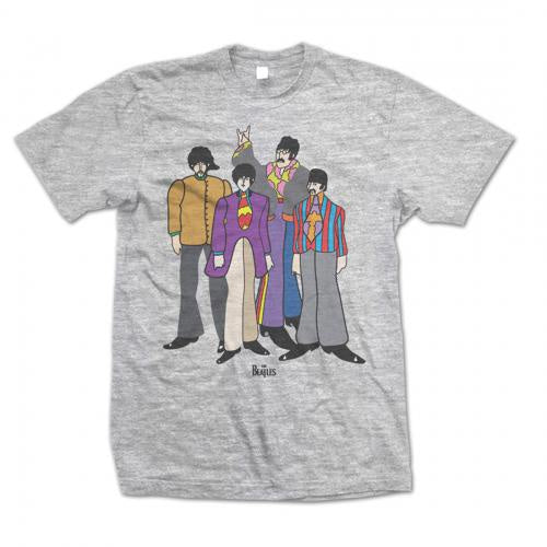 The Beatles Yellow Submarine Grey T-Shirt