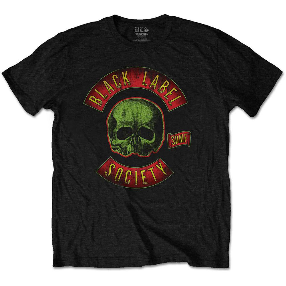 Rock Off - Black Label Society "Skull Logo Colour" Unisex T-Shirt