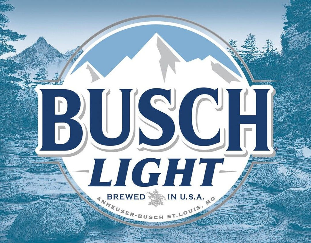 Busch Light Logo Tin Sign