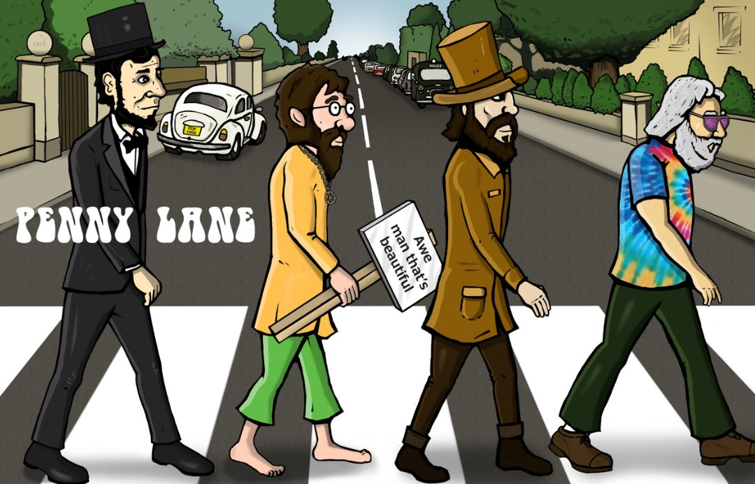 Penny Lane Abbey Road Sticker