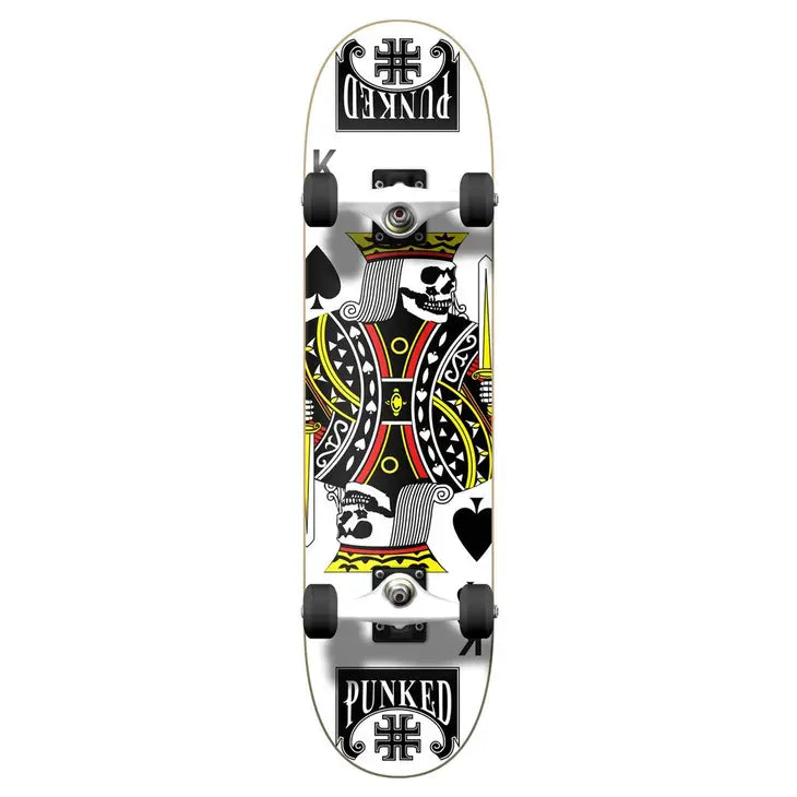 Graphic Complete 7.75" Skateboard - King of Spades