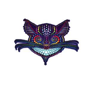 Dye the Sky - Cheshire Cat Face Sticker