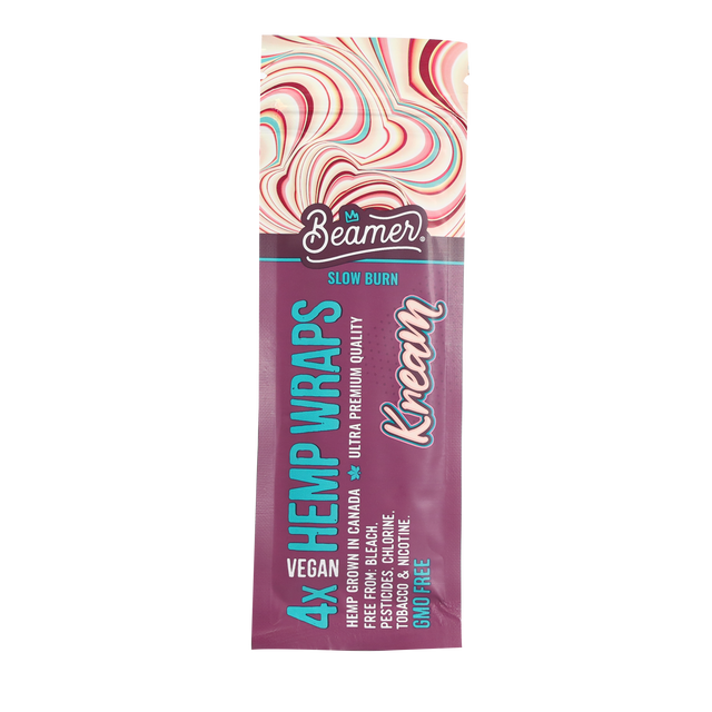 Beamer Hemp Wraps 4pk - Kream