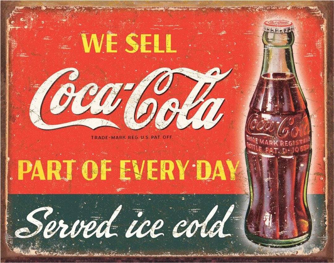 COKE - Part of Every Day Tin Sign