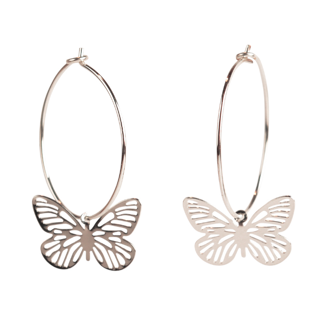 World Imports - Cut-Out Butterfly Earrings
