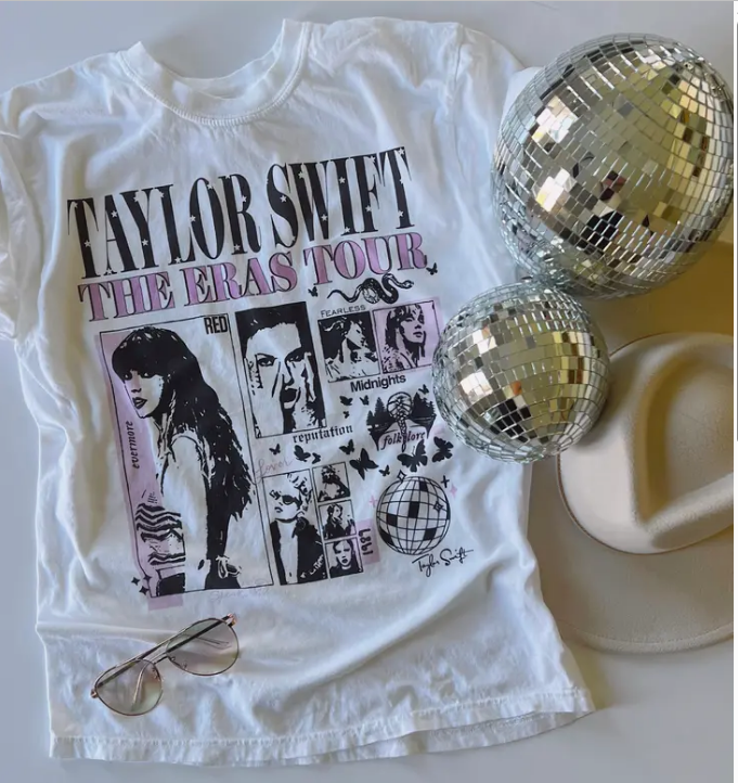 Taylor Swift Era Tour White T-Shirt