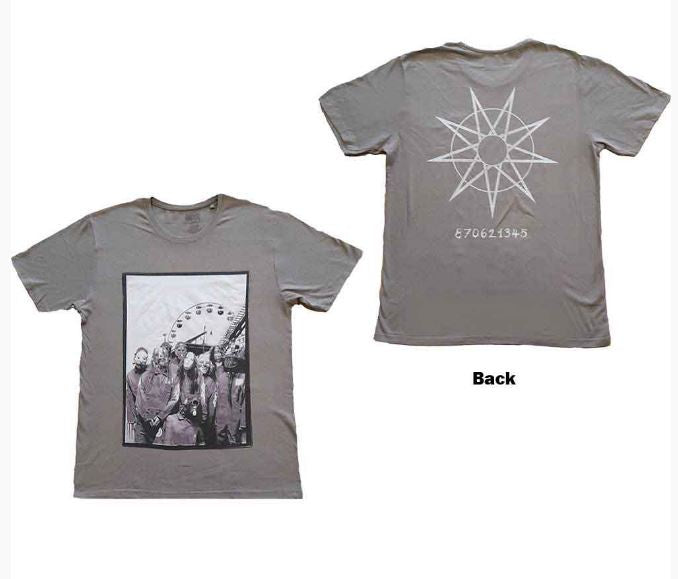 Rock Off - Slipknot "Amusement Park" Unisex Charcoal T-Shirt