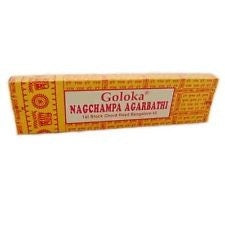 Goloka Nag Champa Incense Sticks 15 Gram