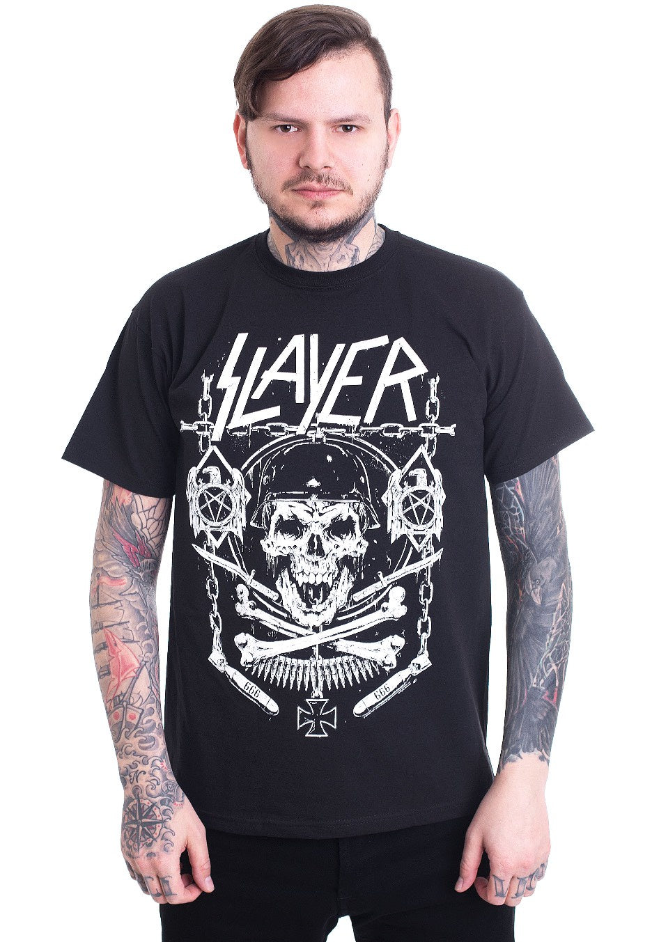 Slayer Skull and Bones Revised T-Shirt