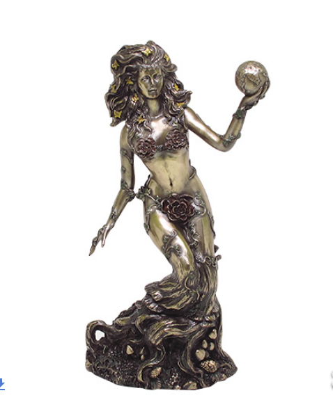 Pacific - Gaia Greek Goddess Bronze Statue 9101