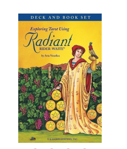 Radiant Rider-Waite Tarot Deck and Book Set