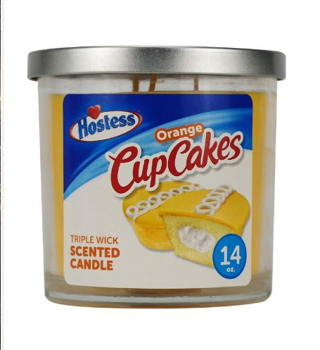 Sweets Candle 14oz - Orange Cup Cakes
