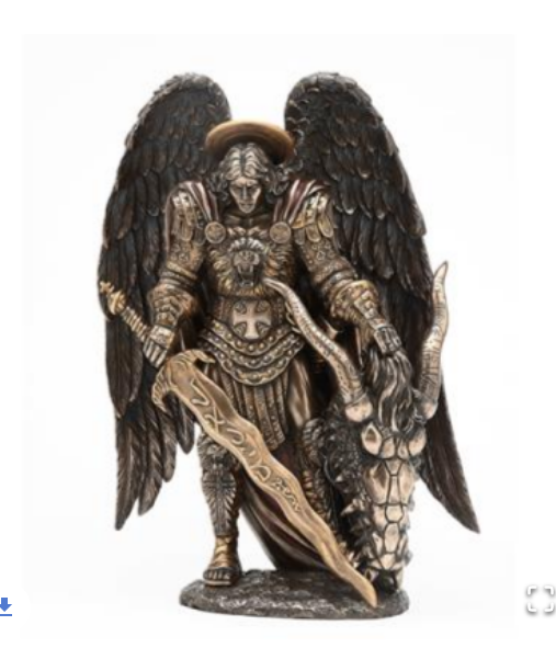 Pacific - Saint Michael the Archangel Bronze Statue 8567