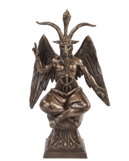 Pacific - Baphomet Templar God Bronze Statue