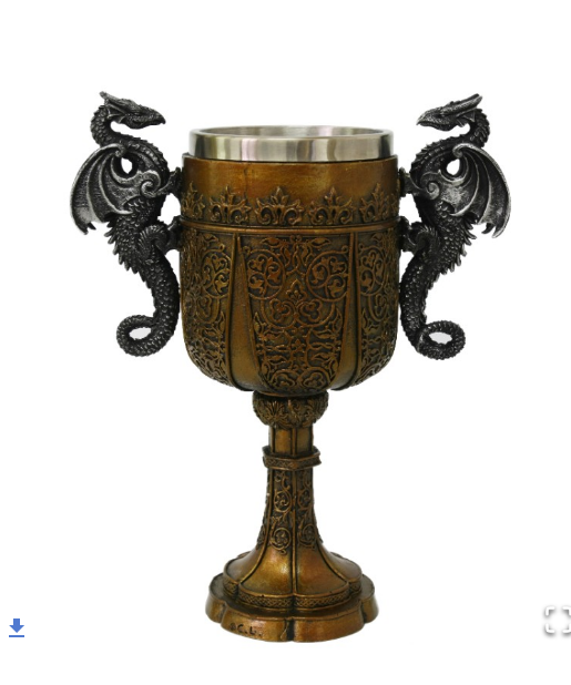 Pacific - Double Dragon Chalice 12912