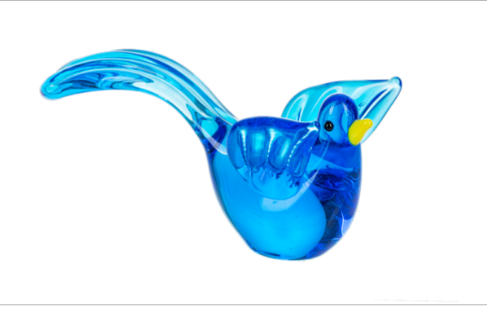 Ganz - Glass Bluebird Figurine