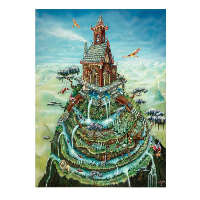 HappyLife - Tower Framed Print