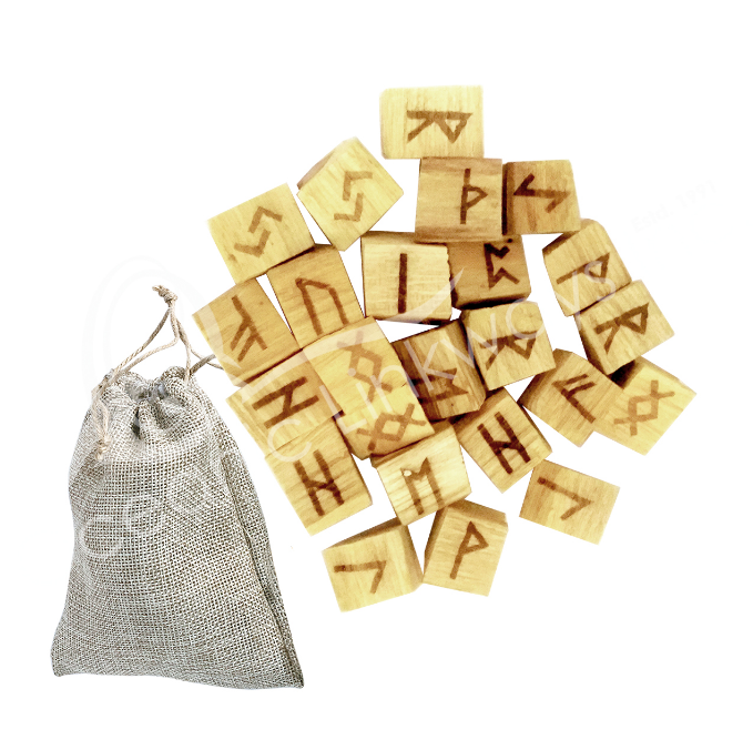 Oceanic - Palo Santo Wooden Rune Set