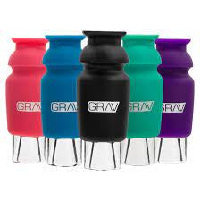 Grav Silicone Capped Glass Crutch