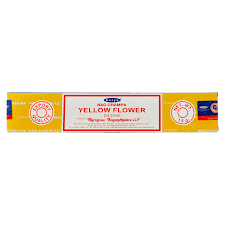 Satya Yellow Flower 15g Incense Sticks
