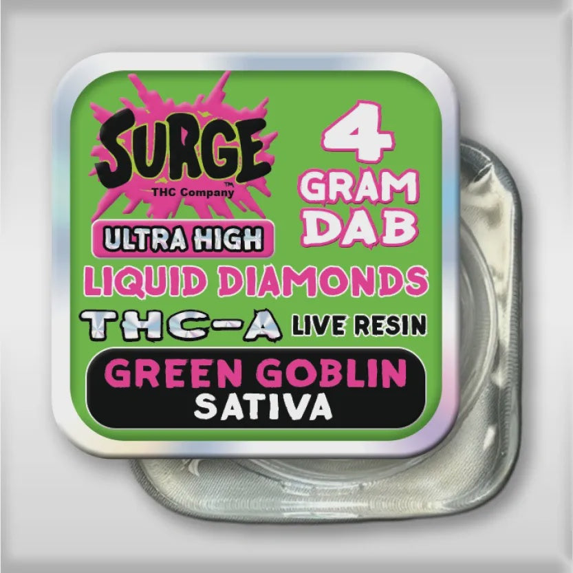 Surge 4 gram THCA Live Resin Diamond Dabs