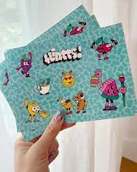 Flintts Mints Sticker Sheet