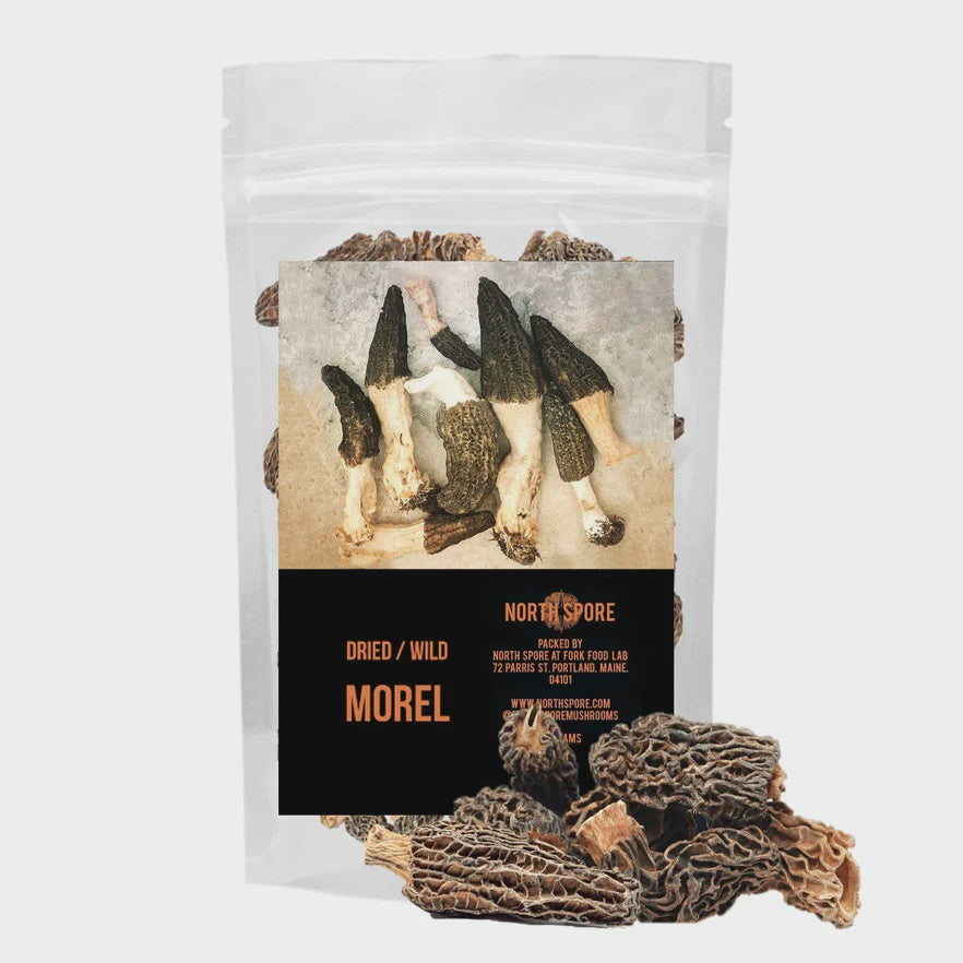 Dried Wild Morel Mushrooms