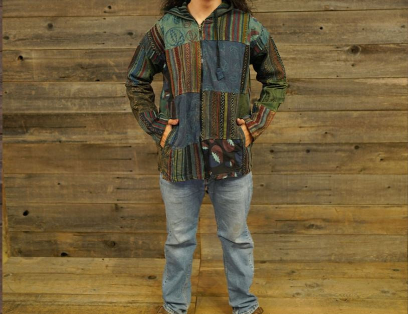Jayli - "This Ol' Way Heavy" Cotton Grateful Dead Print Jacket